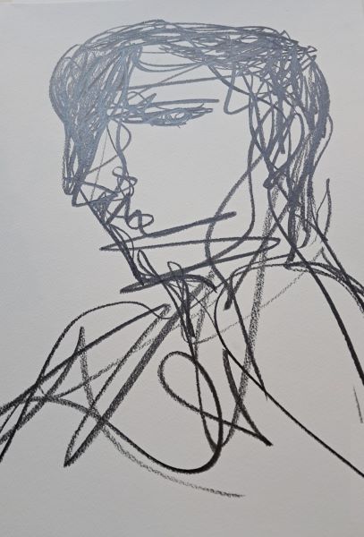 [2024] Untitled, Graphite on paper, Size Unknown